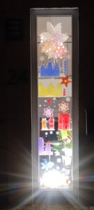 Adventsfenster Familie Hauck - Hentern