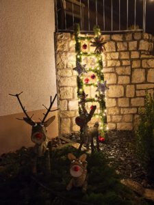 Adventsfenster Familie Koltes Baldringen