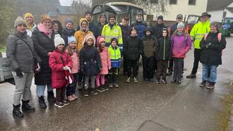 Helferinnen und Helfer am Dreck-weg-Tag 2026